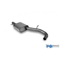 Silencieux avant inox pour SKODA SUPERB TYPE 3T (Traction)