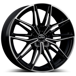 Jante alu GMP SPECTER Noir Face Polie [8x19] ET43.0 5x120