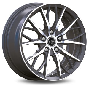 INFINY<br>  SPIKE [4,5 x 15] <br>GRIS SATIN FACE POLIE ET45.0 -4x100-