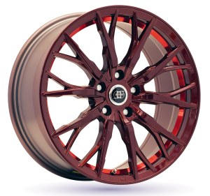 Jante alu INFINY SPIKE Rouge Anodise [8x18] ET42.0 5x114.3