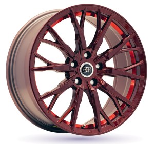 INFINY<br>  SPIKE [8 x 18] <br>ROUGE ANODISE ET42.0 -5x112-