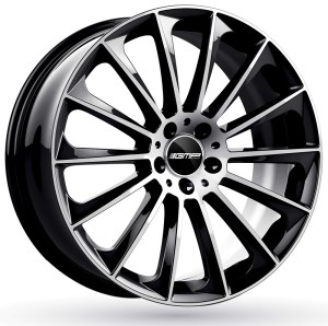 Jante alu GMP STELLAR Noir Face Polie [7.5x17] ET33.0 5x110
