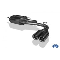 Silencieux arrière inox 2x76mm type 13 pour SUBARU JUSTY II