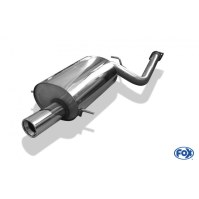 Silencieux arrière inox 1x90mm type 13 pour SUBARU IMPREZA TYPE GD/GG