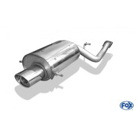 Silencieux arrière inox 1x129x106mm type 33 pour SUBARU IMPREZA TYPE GD/GG (berline/break)