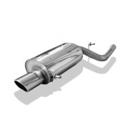 Silencieux arrière inox 1x129x106mm type 44 pour SUBARU IMPREZA TYPE GD/GG (berline/break)
