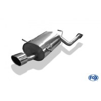 Silencieux arrière inox 1x140x90mm type 44 pour SUBARU IMPREZA TYPE GD/GG FACELIFT