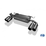 Silencieux arrière duplex inox 2x100mm type 12 pour SUBARU IMPREZA WRX TYPE GR (4WD)