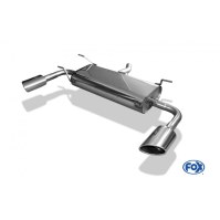 Silencieux arrière duplex inox 1x115x85mm type 38 pour SUBARU IMPREZA TYPE GP (4WD)