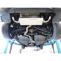 Silencieux arrière duplex inox (sortie sous pare-chocs) pour SUBARU IMPREZA TYPE GT7 (AWD)