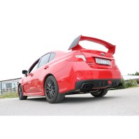 Silencieux arrière duplex inox 2x90mm type 12 pour SUBARU IMPREZA WRX TYPE GJ (4WD)
