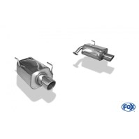 Silencieux avant inox pour SUBARU FORESTER TYPE SH
