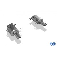 Silencieux arrière duplex inox 1x115x85mm type 44 pour SUBARU LEGACY OUTBACK KOMBI TYPE BP