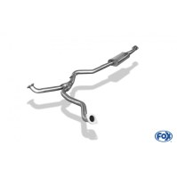 Silencieux avant inox pour SUBARU FORESTER TYPE SJ