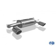Silencieux arrière duplex inox 1x129x106mm type 32 pour TOYOTA GT86
