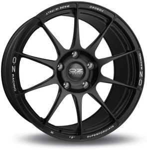 OZ<br>  SUPERFORGIATA [8,5 x 19] <br>NOIR MAT ET29.0 -5x120-