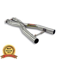 Supersprint 785213 Tube central X. - remplace origine Silencieux central pour BMW E38 750i