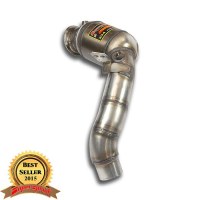 Supersprint 989241 Turbo Descente tube + Catalyseur métallique Gauche - Bientôt disponible pour BMW F15 X5
