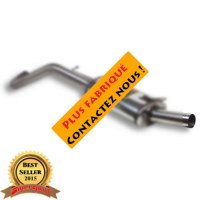 Supersprint 324504 Silencieux arrière O 63 pour Audi AUDI A3 1.9