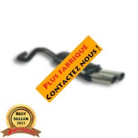 Supersprint 761708 Silencieux arrière ov. ov. 95 x 75 pour Audi AUDI A3 1.8i