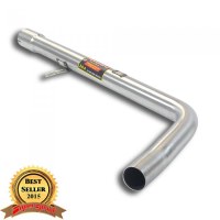 Supersprint 761733 Tube central Acier 409 - Remplace le silencieux central d'origine.