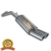 Supersprint 762446 Silencieux arrière OO90 Acier 409 pour Audi AUDI A3 1.9
