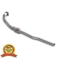 Supersprint 766321 Tube de descente de Turbo avec catalyseur métallique 100 cpsi. pour Audi AUDI S3 8P pour Audi AUDI S3 8P