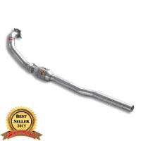 Supersprint 766441 Tube de descente de Turbo avec catalyseur métallique 200 CPSI EURO 5 -  Bientôt disponible pour Audi AUDI S3 8P
