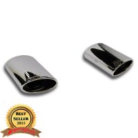 Supersprint 765915 Kit sortie ovale Droite + Gauche 145 x 95 pour Audi AUDI A3 8V