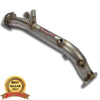 Supersprint 768211 Descente de turbo (Left Hand Drive) -  (remplace DPF) - avec bungs pour the pressure fittings + O2 sensors - Non compatible avec les modèles Euro6 pour Audi AUDI A5 Sportback