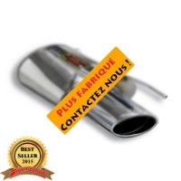 Supersprint 754845 Silencieux arrière Gauche145x95 pour Alfa Romeo ALFA ROMEO 159