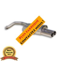 Supersprint 753206 Silencieux arrière 00 80 pour Alfa Romeo ALFA ROMEO 166