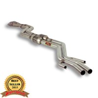 Supersprint 43302 Silencieux centraux avec catalyseurs métalliques Droite + Gauche pour BMW E30 M3