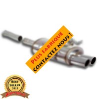 Supersprint 787206 Silencieux arrière OO80 pour BMW E46 323Ci
