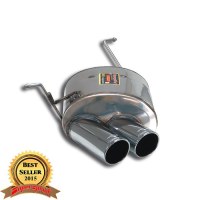 Supersprint 787706 Silencieux arrière OO 80 Power Loop pour BMW E46 325ti
