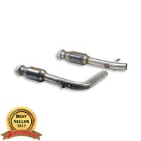 Supersprint 787102 Tube avant avec Catalyseur métallique Droite + Gauche pour BMW E53 X5