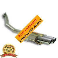 Supersprint 789136 Silencieux arrière Gauche OO 90x85 pour BMW E53 X5