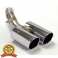 Supersprint 45816 Sorties kit OO80 - (pour origine Silencieux arrière,Souder à la connexion) - Bientôt disponible pour BMW X1 25d