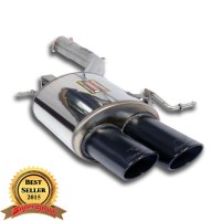 Supersprint 986357 Silencieux arrière Gauche 100x75 BLACK pour BMW F06 Gran