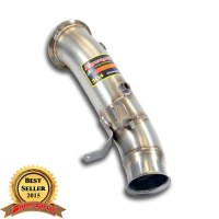 Supersprint 988611 Downpipe -  (suppression de catalyseur) - Diamètre d'entrée 118 mm pour BMW F22 M235i