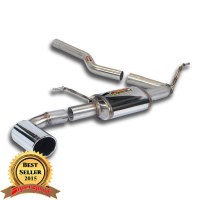 Supersprint 984504 Tube de liasion + Silencieux arrière O90 pour BMW F22 218d