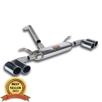 Supersprint 521506 Tube de liasion + Silencieux arrière Droite OO80 - Gauche OO80 - Bientôt disponible pour BMW F23 218d