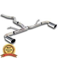 Supersprint 983714 Tube de liasion + Tube de fuite Droite O90 - Gauche O90 pour BMW F36 Gran