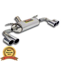 Supersprint 983806 Silencieux arrière Droite OO80 - Gauche OO80 pour BMW F31 Touring