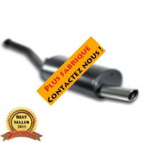 Supersprint 783105 Tube central + Silencieux arrière 90x70 pour BMW E30 318is
