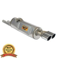Supersprint 781506 Silencieux arrière OO70 Acier 409 pour BMW E24 M pour BMW E24 M
