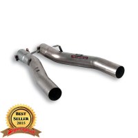 Supersprint 530513 Tube adaptateur pour silencieux central d'origine Droite - Gauche pour exhausts.