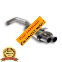 Supersprint 814706 Silencieux arrière OO70 - (100% Acier inoxydable)