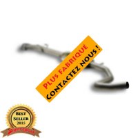 Supersprint 814703 Silencieux central avec antivibration swivel ball joint - Acier inoxydable