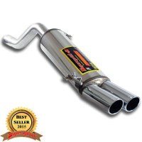 Supersprint 815906 Silencieux arrière OO80 pour Abarth GRANDE PUNTO ABARTH